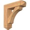 Ekena Millwork Legacy Arts and Crafts Smooth Bracket w/ Offset Brace, Western Red Cedar, 7 1/2"W x 28"D x 28"H BKT0806X28X28LEC03SWR - alternate 1